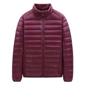 2025 Winter Puffer Jackets with Custom Logo Wholesale <b>Black</b> Polyester/Cotton Jackets Stonewashed Embroidered Digital Printing - Product Image 3