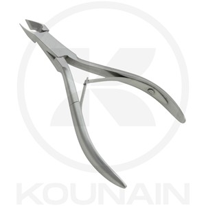 Cortador de cutículas profesional de acero inoxidable KOUNAIN, herramienta de manicura de eliminación de piel muerta duradera, cortapelos de dedo recto afilado - Product Image 2
