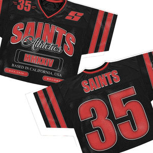 Vente en gros 2024-25 vêtements de football américain cousus de qualité supérieure brodés Nfling 32 équipes maillots de football américain - Product Image 6