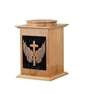 Venta al por mayor de urnas de cremación de madera hechas a mano de estilo americano moderno adulto hombre mujer funerario urnas decorativas - Product Image 3