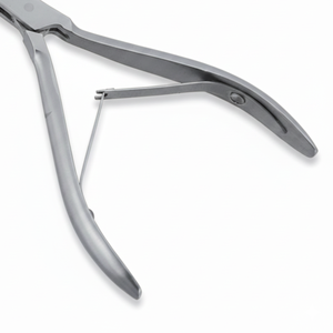 Pince à cuticules en acier inoxydable durable, lame tranchante, professionnelle, simple/luxe, ouverture large, longue durée, pour les doigts - Product Image 4