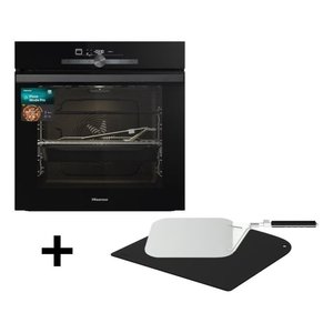 HI6 BI350BGPZ เตาอบในตัวสีดำ คลาส A+ ความจุ 77 ลิตร กว้าง 60 ซม. - Product Image 1