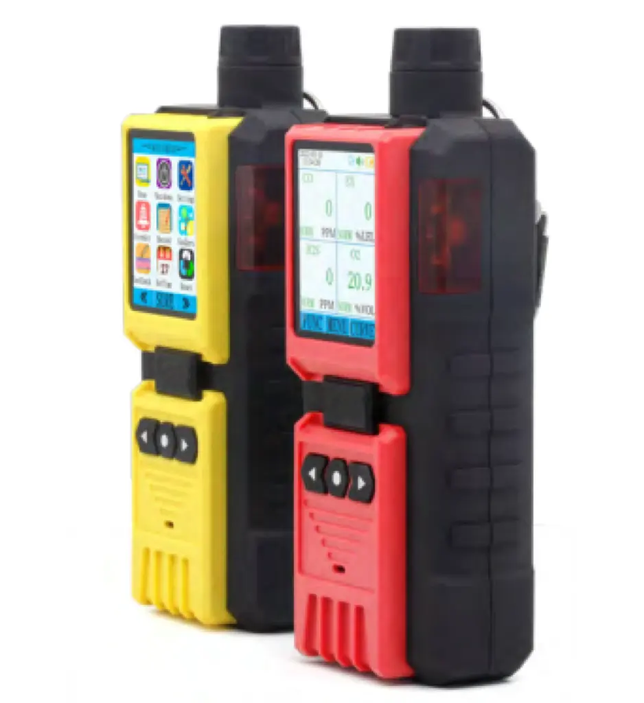 Precio de fabricante Lango EX CO O2 H2S 4 en 1 Detector de gas Detector de fugas de gas múltiple portátil