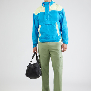 แจ็กเก็ตกันลมคอตั้งของผู้ชายเสื้อกันลมให้ความอบอุ่นด้านหน้าปรับแต่งได้แฟชั่นดีไซน์บางมีซิป - Product Image 5