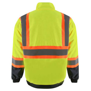 Veste de travail d'hiver imperméable de sécurité à haute visibilité de classe 2 personnalisée avec logo personnalisé Rezax Shipment - Product Image 4