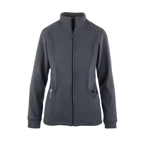 Blouse médicale avancée, tissu léger, doux et extensible, fermeture éclair intégrale, poche pratique, personnalisation pour le personnel - Product Image 2