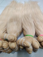 Extensions de cheveux indiens bruts 613 Remy vierges lisses, 10-30 pouces, 100% cuticules intactes, mèches de cheveux humains d'un seul donneur, vente directe usine