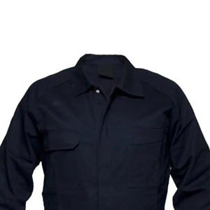 Overol Industrial Negro Premium Transpirable con Certificación CE, Overol de Poliéster y Algodón OEM, 100% Lona de Algodón - Product Image 3