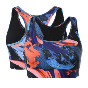 Fashion Women Plus Size Workout Crossover Strap Backless Sport Bra Custom Logo Front Running Seamless Yoga Gym Sports Bra - Product Image 2