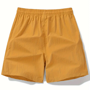 กางเกงว่ายน้ำแห้งเร็วสำหรับผู้ชาย, กางเกงรัดเอวยางยืดเชือกหูรูดป้องกันการยับสบายทนทานสำหรับยิมกลางแจ้งฤดูร้อน - Product Image 1