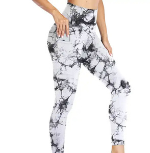 <b>High</b>-Waist Women's Yoga Leggings Nylon & Polyester <b>Tights</b> for Workout and Training Comfortable Activewear Leggings - Product Image 4