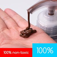 MEEDEN 1/2 gallon 2L /67,6 oz. Peinture acrylique à pigment riche non toxique à corps lourd, couleur umber brûlé, avec couvercle à pompe