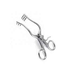 Retracteur West SR 14 cm 3X4 à pointes en éclats, en acier inoxydable allemand, instruments chirurgicaux manuels VIDIFIVE INTERNATIONAL VFI-PSR/005 CE - Product Image 1