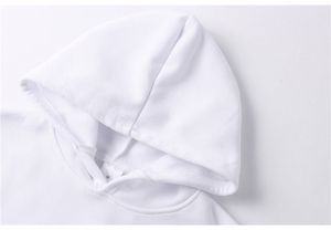 Vente en gros Sweat à capuche uni en coton et polyester pour hommes et femmes - Product Image 2