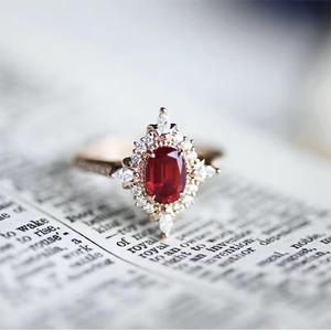 Anillo de diamante de oro sólido de 14 quilates de lujo, solitario clásico para aniversario de boda o joyería de regalo disponible para la venta - Product Image 6