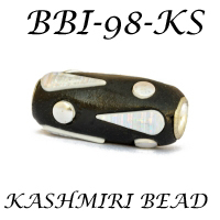 Cuentas de Cachemira Artesanales, Duraderas y Coloridas, Hebras de Cuentas Lakh Perfectas para Joyería y Artesanía, Cuentas de Cachemira de la India - Product Image 3