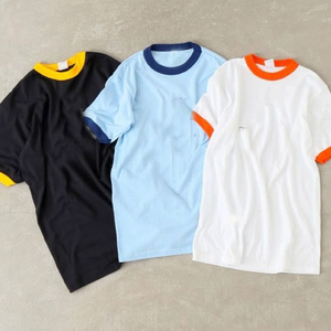 Ringer personalizado de los hombres de gran tamaño camisas de manga corta de corte suelto Casual sólido básico camisetas Ringer Blend camisetas - Product Image 2