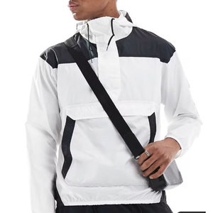 Light Waterproof Running <b>Travel</b> <b>Jacket</b> Lightweight Rain <b>Jacket</b> Custom Stand Collar Hoodie <b>Mens</b> Pullover Windbreaker for <b>Men</b> - Product Image 1