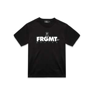 เสื้อยืดลายหมี Fragment Design รุ่น Stylish ผลิตจากผ้าฝ้ายเจอร์ซีย์ 100% พิมพ์ลายด้วยเทคนิคซิลค์สกรีน รุ่น MED-BEARTEE-BLK - Product Image 1
