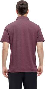 Chemises Polo Homme Manches Courtes en Mélange de Coton Heather de Qualité Supérieure, Anti-Humidité, Décontractées, Col Classique, Vente en Gros 2025 - Product Image 2