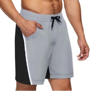 High Street grande taille hommes Shorts coton Polyester été sport décontracté respirant taille élastique imprimé homme court pas cher prix - Product Image 6