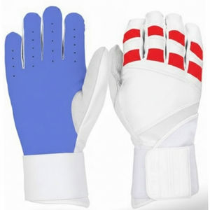Guantes de Bateo de Béisbol KANDARI SPORTS de Calidad Profesional, Cuero Dividido Premium, Cierre de Gancho y Bucle Antideslizante, Diseño de Logotipo Personalizado - Product Image 3