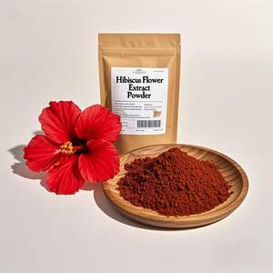 100% Miniatur-Hibiskus-Sabdariffa-Roselle-Extrakt-Pulver 20:1 Reines Organisches Hibiskusblüten-Extrakt-Pulver - Product Image 1
