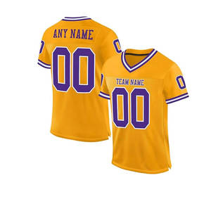 Nuevo diseño de camiseta de fútbol americano personalizada multicolor, uniforme de fútbol americano personalizado para equipos en venta - Product Image 1