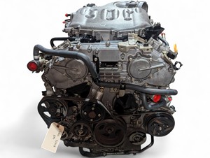 Moteur à essence VQ35DE 3.5L V6 à vendre Bloc long complet Faible kilométrage Testé Qualité OEM Expédition rapide Prêt à l'exportation dans le monde entier - Product Image 4