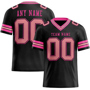 Camiseta de fútbol americano juvenil de calidad de élite de ajuste personalizado, uniforme de entrenamiento deportivo sublimado de secado rápido, equipo transpirable para clubes - Product Image 5