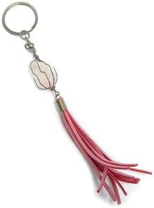 Tumbled Wall <b>Hanger</b> Rose Quartz Chakra <b>Wire</b> Wrapped Wall <b>Hanger</b> Car Crystal Healing Gemstone Crystal Chakra <b>Hanger</b> Wholesaler - Product Image 6