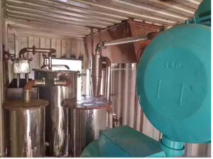 Mega salida (150 kw), contenedor de producción, modelo de planta de gasificación de bioma Gasificador de tiro descendente, producción semiautomática de syngas - Product Image 3