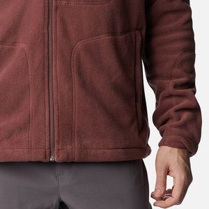 Sweat-shirt pour homme, design streetwear avec poches latérales / Vêtement décontracté avec logo personnalisé, fermeture éclair, matière polaire, design élégant - Product Image 4