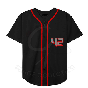 Conjunto de Jersey de béisbol ajustado personalizado, uniforme transpirable para equipos de viaje o clubes con mangas y cintura - Product Image 3
