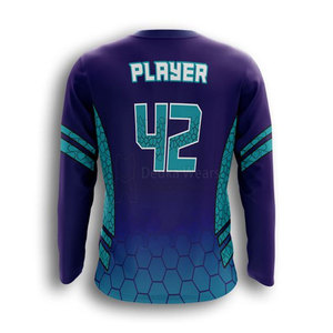 Camiseta de baloncesto con cuello redondo, personalizada con logo sublimado, bajo MOQ, 100% poliéster, para unisex. - Product Image 2