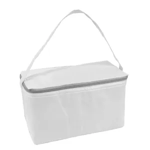 Borsa Termica Personalizzabile in Argento TNT per Gadget - Soluzione di Conservazione Refrigerata Personalizzabile - Product Image 2