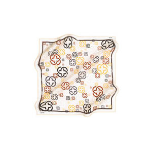 ผ้าพันคอผ้าไหมทอลายทแยงพิมพ์ดิจิตอลสำหรับทุกฤดูกาล - Product Image 1