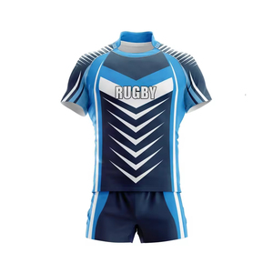 Profesional personalizado juvenil sublimación rugby uniforme Liga Jersey/equipo Jersey Rugby Jersey mejor venta bajo precio - Product Image 1