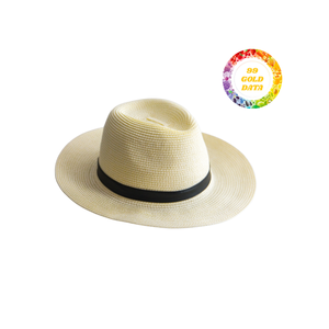 PROVEEDOR DE SOMBRERO DE PAJA NATURAL DE VIETNAM DISEÑO HECHO A MANO OEM SERVICIO ECO FRIENDLY PEDIDO A GRANEL - Product Image 3