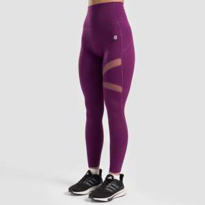 Leggings de Compresión Color Rosa Oscuro Empower para Entrenamientos, Tejido de Punto - Product Image 1