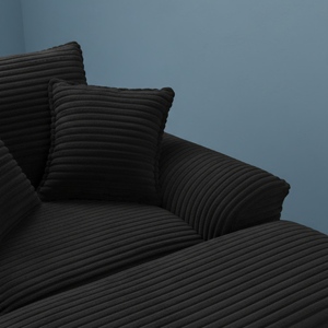 Modernes Stoff-Wolkensofa Vakuumkomprimiertes Bubble-Bodensofa Einzelsitz Liegesessel Relaxsessel Sektional für Wohnzimmer Lounge - Product Image 3