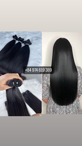 Cheveux vietnamiens bruts double tirage, paquets de cheveux humains vietnamiens bruts à cuticule alignée, extensions de cheveux bruts - Product Image 3