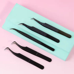 Usine de pinces à cils volumineuses personnalisées offrant des commandes en gros, une personnalisation gravée et des outils professionnels de qualité salon pour les artistes des cils - Product Image 5