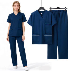 Tenues médicales en tissu polycoton, uniformes d'hôpital pour médecins, infirmières, environnement clinique - Product Image 4