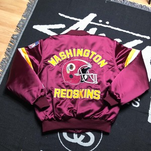 Titlists เสื้อแจ็กเก็ตนักบอมเบอร์ผ้าซาตินสำหรับผู้ชายแจ็คเก็ตทำงานมีกระดุมด้านหน้า - Product Image 5