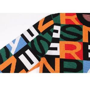 Suéter de Punto Personalizado con Logotipo OEM para Hombre, 100% Algodón, Transpirable, Cuello Redondo, para Invierno - Product Image 6