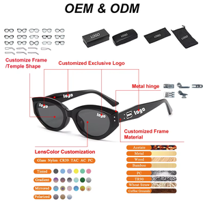 Luxury Fashion Women Men Glasses Shade Oem China Wholesale Brands High Quality Designer <b>Sunglasses</b> - Product Image 4