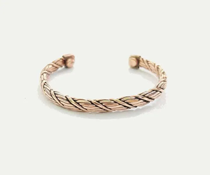 Energinox Wholesale <b>Copper</b> <b>Magnetic</b> <b>Bracelet</b> Modern & Traditional Antique Religious Style for Arthritis Relief - Product Image 3
