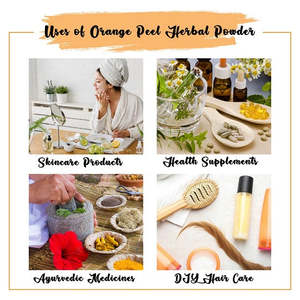 Polvo de Cáscara de Naranja para el Cuidado y Peinado del Cabello Multiusos - Product Image 6