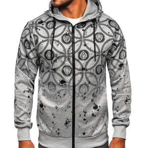 Sublimation Respirant Personnalisé Poids Lourd Sweat à Capuche pour Homme Coton XS à 5XL Taille Hiver Polaire avec Motif Imprimé Logo Personnalisé - Product Image 4